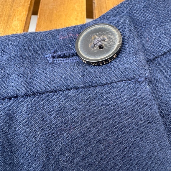 Jack Wills Navy Pleated Women's Skirt Size 4 - Picture 2 of 8